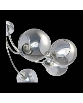 SLE102102-08 Люстра потолочная Хром/Дымчатый E14 8*40W RELOTTE-foto6