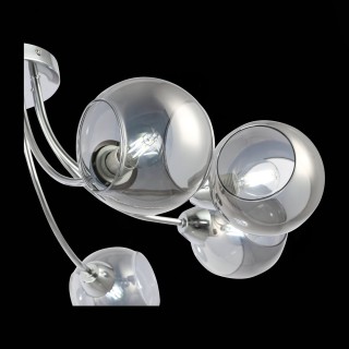 SLE102102-08 Люстра потолочная Хром/Дымчатый E14 8*40W RELOTTE-foto6