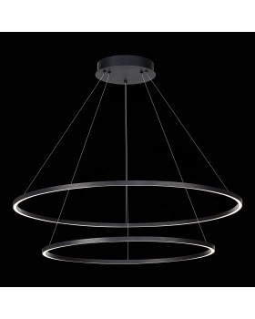 ST605.403.91 Cветильник подвесной  SMART ST-Luce Черный/Белый LED 1*91W 2800-6500K Подвесные светильники