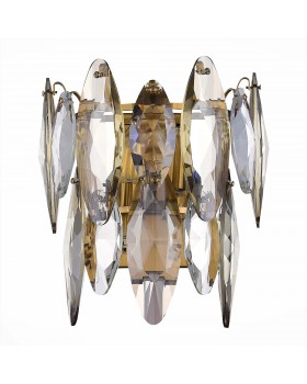 SL1227.301.02 Бра ST-Luce Латунь/Прозрачный E14 2*40W ANCONA-foto2