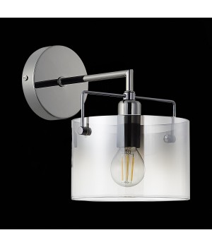 SLE155601-01 Бра Хром/Дымчатый E14 1*40W NOSTA-foto4