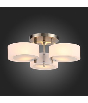 SL483.352.03 Светильник потолочный Бронза/Белый E27 3*60W FORESTA-foto5