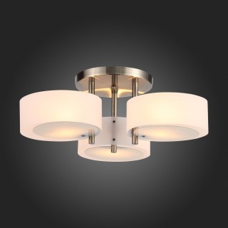 SL483.352.03 Светильник потолочный Бронза/Белый E27 3*60W FORESTA-foto5