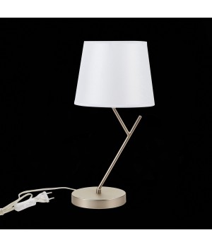 SLE300104-01 Прикроватная лампа Никель/Белый E14 1*40W DENICE-foto4