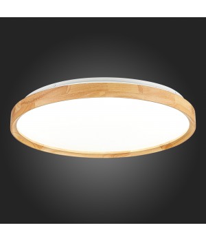 SLE201382-01 Светильник потолочный Светлое дерево/Белый LED 1*40W 3000K/4000K/6000K DELIA-foto5