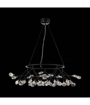 SL411.443.45 Люстра подвесная ST-Luce Черный/Дымчатый G4 45*1,5W RICCARDO-foto9