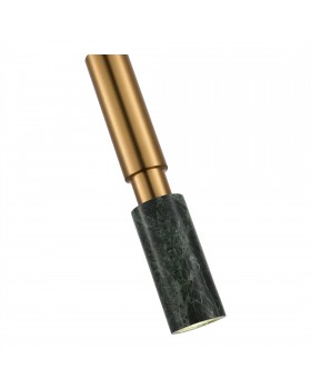 SL1192.363.01 Светильник подвесной ST-Luce Латунь/Латунь, Зеленый GU10 1*5W 4000K PRIETTI-foto3