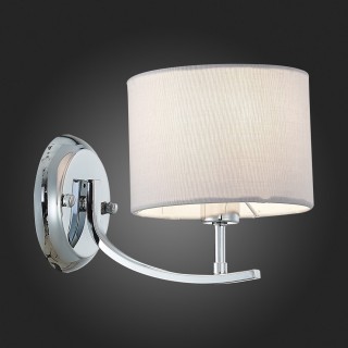 SLE105301-01 Светильник настенный Хром/Серый E14 1*40W LINDA-foto5