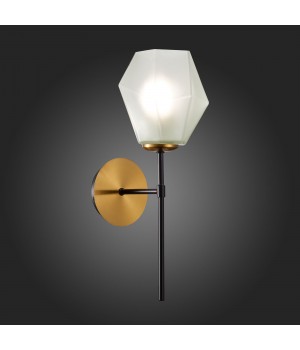 SLE205101-01 Бра Латунь, Черный/Белый E27 1*60W TERRAMO-foto4