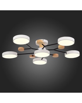 SLE6006-502-06 Светильник потолочный Белый/Белый LED 6*12W 3000K/4500K/6000K FAEMA-foto7