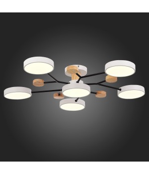 SLE6006-502-06 Светильник потолочный Белый/Белый LED 6*12W 3000K/4500K/6000K FAEMA-foto7