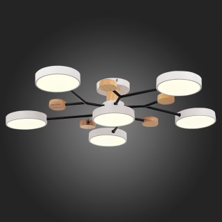 SLE6006-502-06 Светильник потолочный Белый/Белый LED 6*12W 3000K/4500K/6000K FAEMA-foto7