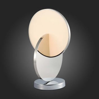 SL6107.104.01 Прикроватная лампа ST-Luce Хром/Белый Хром LED 1*14W 3000K Eclisse-foto6