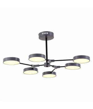 SLE6003-702-06 Светильник потолочный Серый/Серый LED 6*10W MONTA-foto2