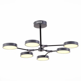 SLE6003-702-06 Светильник потолочный Серый/Серый LED 6*10W MONTA-foto2