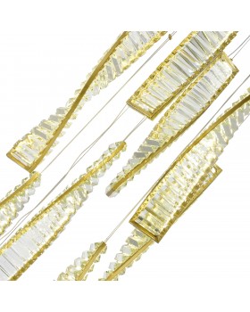 SL6205.303.09 Светильник подвесной ST-Luce Латунь/Прозрачный LED 1*99W 3000K ELICA-foto3