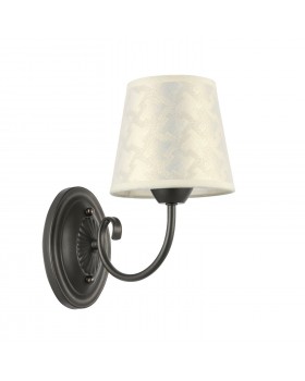 SLE120301-01 Светильник настенный Темно-серый/Бежевый E14 1*40W RIMENTO-foto2