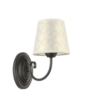 SLE120301-01 Светильник настенный Темно-серый/Бежевый E14 1*40W RIMENTO-foto2