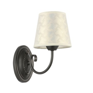 SLE120301-01 Светильник настенный Темно-серый/Бежевый E14 1*40W RIMENTO-foto2