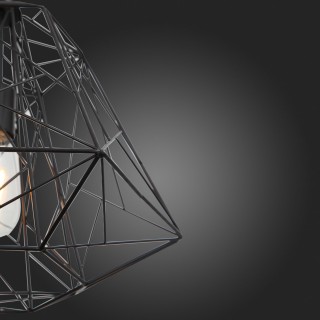 SL264.403.01 Подвес ST-Luce Черный/Черный E27 1*60W STRANO-foto6