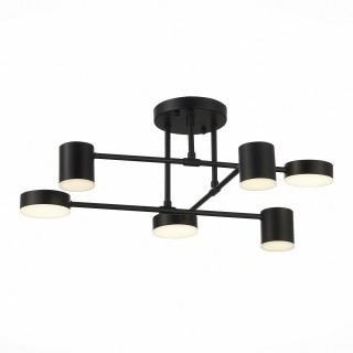SLE201042-06 Люстра потолочная Черный/Черный LED 6*7W 4000K NOBEL-foto17