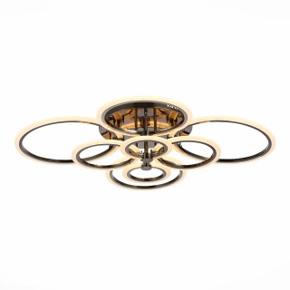 SLE500582-08 Светильник потолочный Темный хром/Белый LED 1*212W 3000-6000K CERINA-foto2