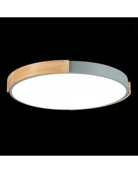 SLE201372-01 Светильник потолочный Серый, Светлое дерево/Белый LED 1*40W 3000K/4000K/6000K DELIA-foto9