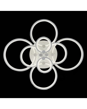 SLE200302-08 Светильник потолочный Белый/Белый LED 1*256W 3000-6000K LETO-foto7