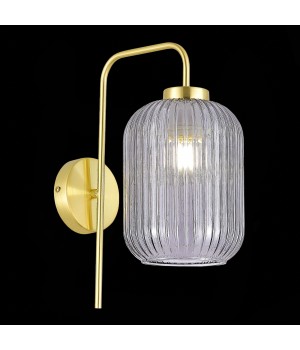 SL1154.321.01 Бра ST-Luce Латунь/Дымчатый E27 1*60W GRAN-foto3