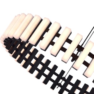 SL6203.403.25 Люстра подвесная ST-Luce Черный/Белый LED 1*25W 3000K ESTENSE-foto3