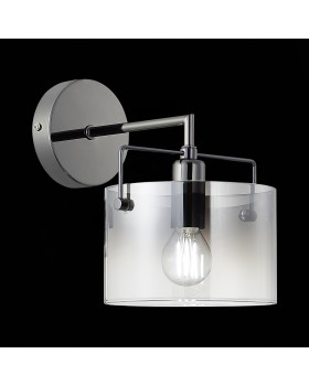 SLE155601-01 Бра Хром/Дымчатый E14 1*40W NOSTA-foto3