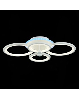 SLE200352-04RGB Светильник потолочный Белый/Белый LED 1*100W RGB 8W 3000-6000K LETO-foto7