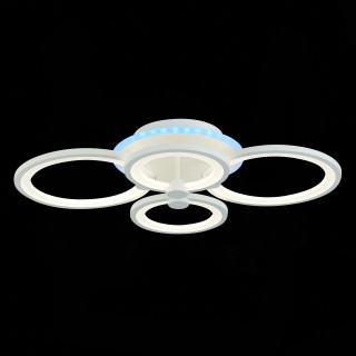 SLE200352-04RGB Светильник потолочный Белый/Белый LED 1*100W RGB 8W 3000-6000K LETO-foto7