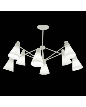 SLE103502-08 Люстра потолочная Белый/Белый E14 8*40W BIANE-foto4