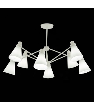 SLE103502-08 Люстра потолочная Белый/Белый E14 8*40W BIANE-foto4