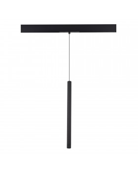 ST683.446.08 Магнитный трековый светильник Черный LED 1*8W 4000K 450Lm Ra90 24° IP20 D30xH500 48V SKYLINE 48-foto2