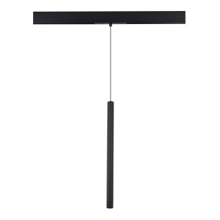 ST683.446.08 Магнитный трековый светильник Черный LED 1*8W 4000K 450Lm Ra90 24° IP20 D30xH500 48V SKYLINE 48-foto2