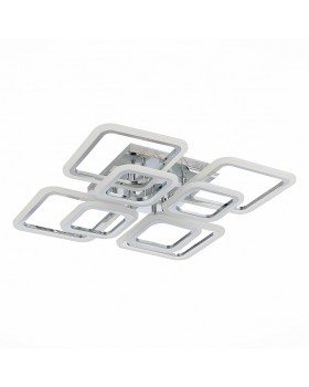 SLE200412-08 Светильник потолочный Хром/Белый LED 1*176W 3000-6000K QUTRO-foto4