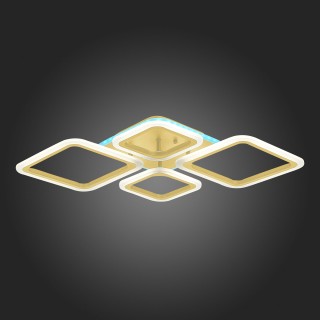 SLE500122-04RGB Светильник потолочный Золотистый/Белый LED 1*88W RGB 8W 3000-6000K SAMURO-foto3