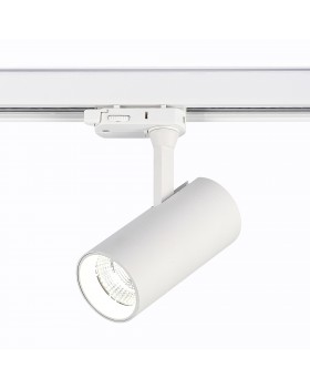 ST661.546.10 Св-к трек. Белый LED 1*10W 4000K 800Lm Ra>90 38° IP20 L130xW60xH195 165-265V Трехфазная трековая система