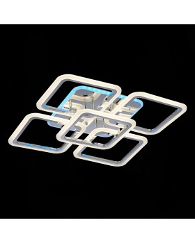 SLE200412-05RGB Светильник потолочный Хром/Белый LED 1*140W RGB 10W 3000-6000K QUTRO-foto6