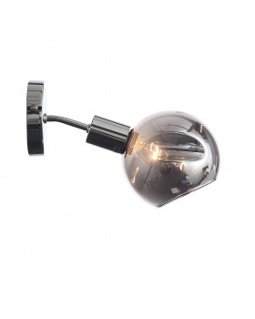 SLE155101-01 Светильник настенный Хром/Дымчатый E14 1*60W GENTORE-foto2