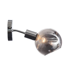 SLE155101-01 Светильник настенный Хром/Дымчатый E14 1*60W GENTORE-foto2
