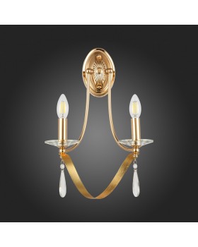 SLE120211-02 Светильник настенный Французское золото E14 2*40W FILATTA-foto6