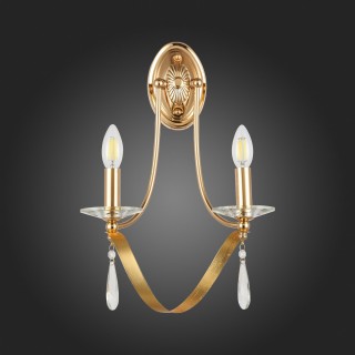 SLE120211-02 Светильник настенный Французское золото E14 2*40W FILATTA-foto6