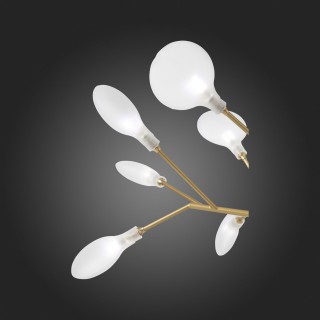 SL411.224.18 Прикроватная лампа ST-Luce Золото/Белый G4 18*3W RICCARDO-foto6