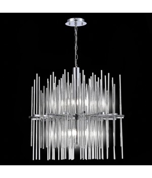 SL1628.103.08 Люстра подвесная ST-Luce Хром/Прозрачный, Хром E14 8*40W TERAMO-foto4