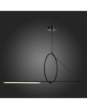 SL6113.403.01 Светильник подвесной ST-Luce Черный LED 1*12W 4000K GAIA-foto5