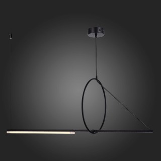 SL6113.403.01 Светильник подвесной ST-Luce Черный LED 1*12W 4000K GAIA-foto5