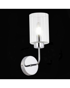 SLE1127-101-01 Светильник настенный Хром/Прозрачный E14 1*40W TILDA-foto3